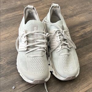 On Running Women's Gray Athletic Shoes